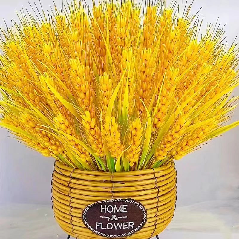 Handmade diy golden beads raw material ear of wheat homedecor accessories 250g