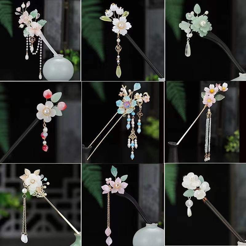 2022 Baru Fashion Bahasa Perancis Rambut Twist Pin Logam I Berbentuk O Rambut Pin Gaya Rambut Diy Klip untuk Wanita Wanita gaya Jepit Dekorasi