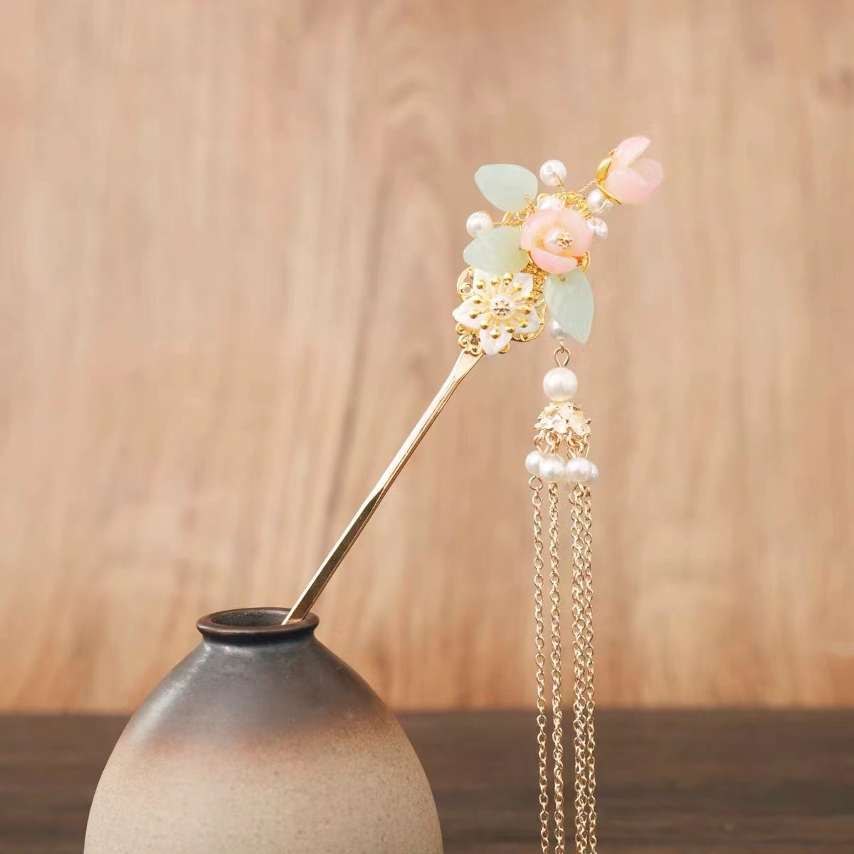 Big discount $9.9 for 3pcs hair clip with tassel - Duo Fashion