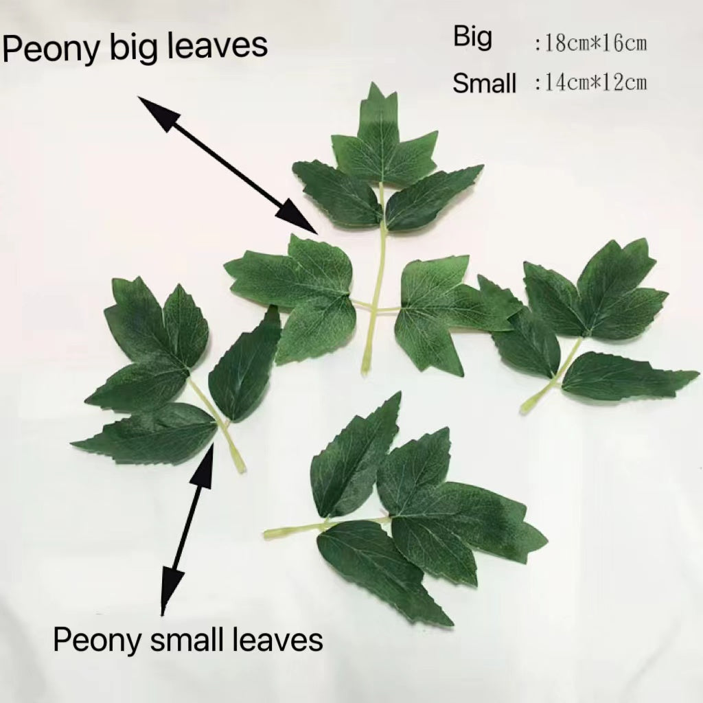 Handmade diy leaves rose leaf for ribbon flower handcraft