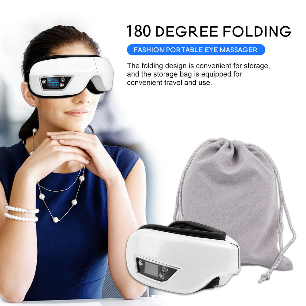 6D Smart Airbag Vibration Eye Massager Eye Care Instrumen Heating Bluetooth Music Relieves Fatigue And Dark Circles With Heat 6D Smart Airbag Vibration Eye Massager Eye Care Instrumen Heating Bluetooth Music Relieves Fatigue And Dark Circles With Heat
