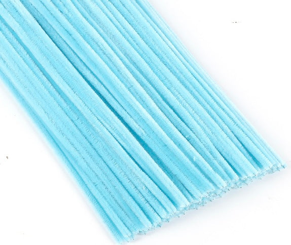 300pcs White Pipe Cleaners For Diy Crafts, Party Decorations