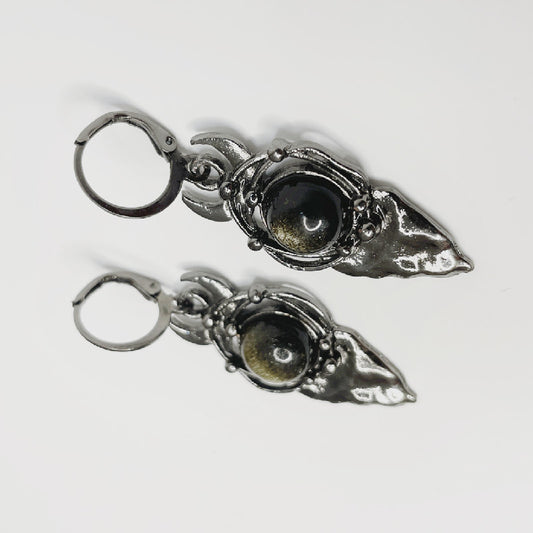 Handmade earring Retro Bohemian cool earring customized gift - Duo Fashion