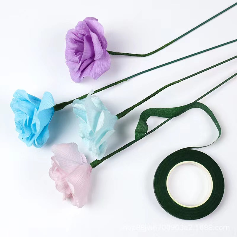 Handmade diy custom ribbon rose flower 33pcs finish products for